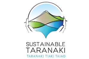Sustainable Taranaki logo.