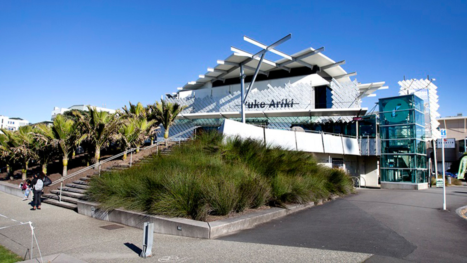 Puke Ariki Library. 