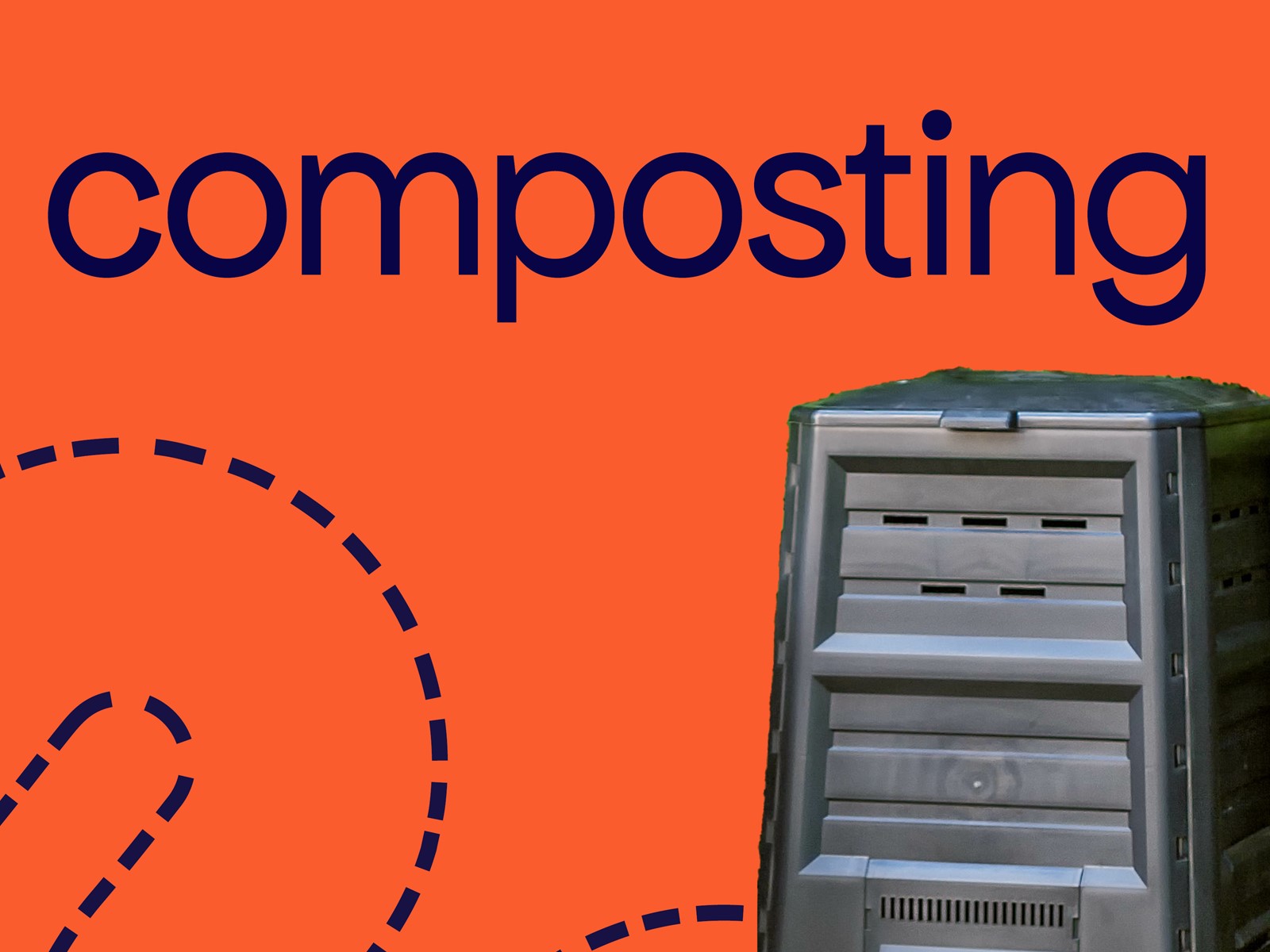 Composting. 