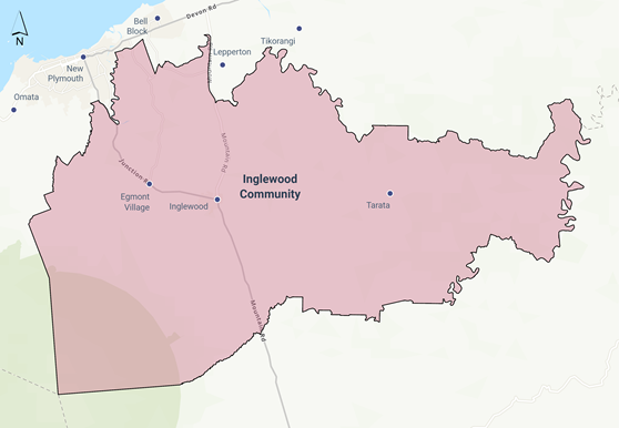 Elections 2022 Inglewood Community Board Map