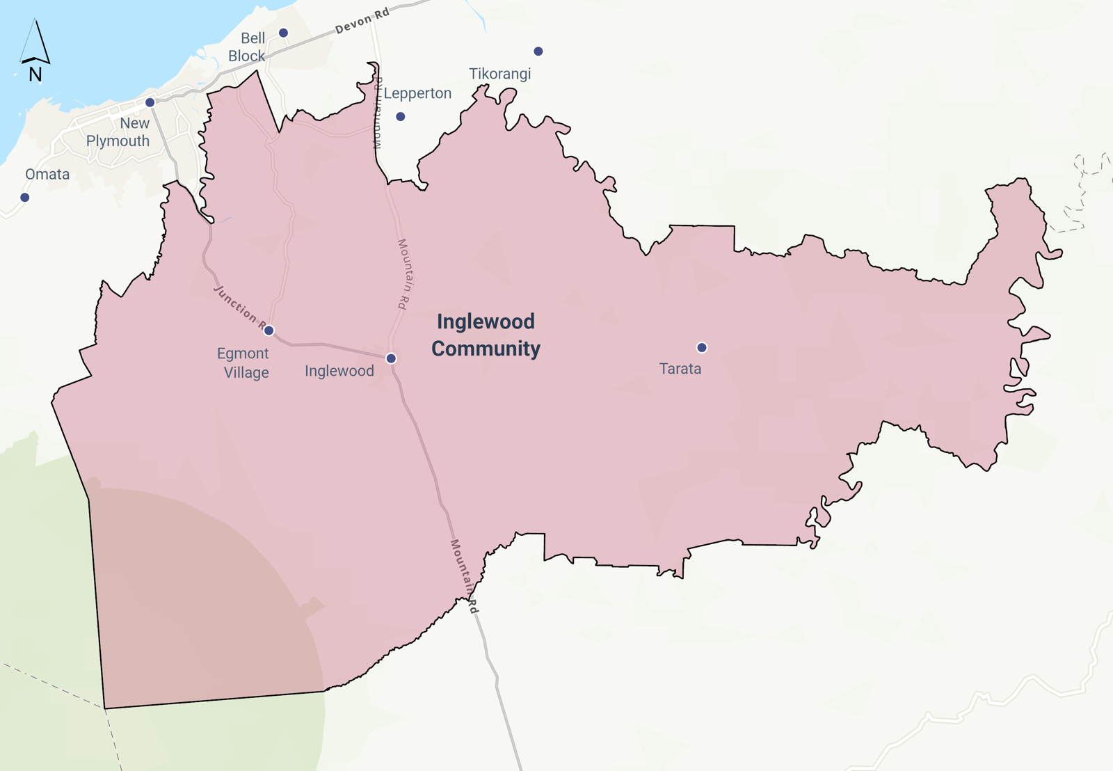 Inglewood Community Board Map