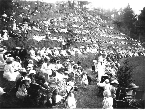 Sports Ground Carnival c1900  (courtesy of NPDC collection)