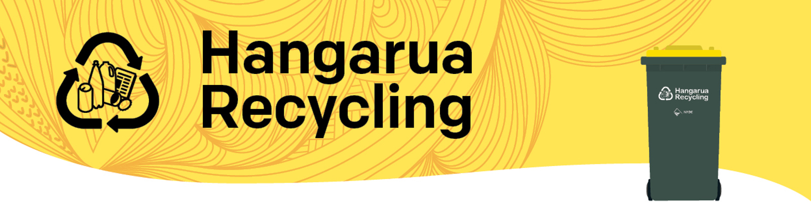 Hangarua or recycling banner