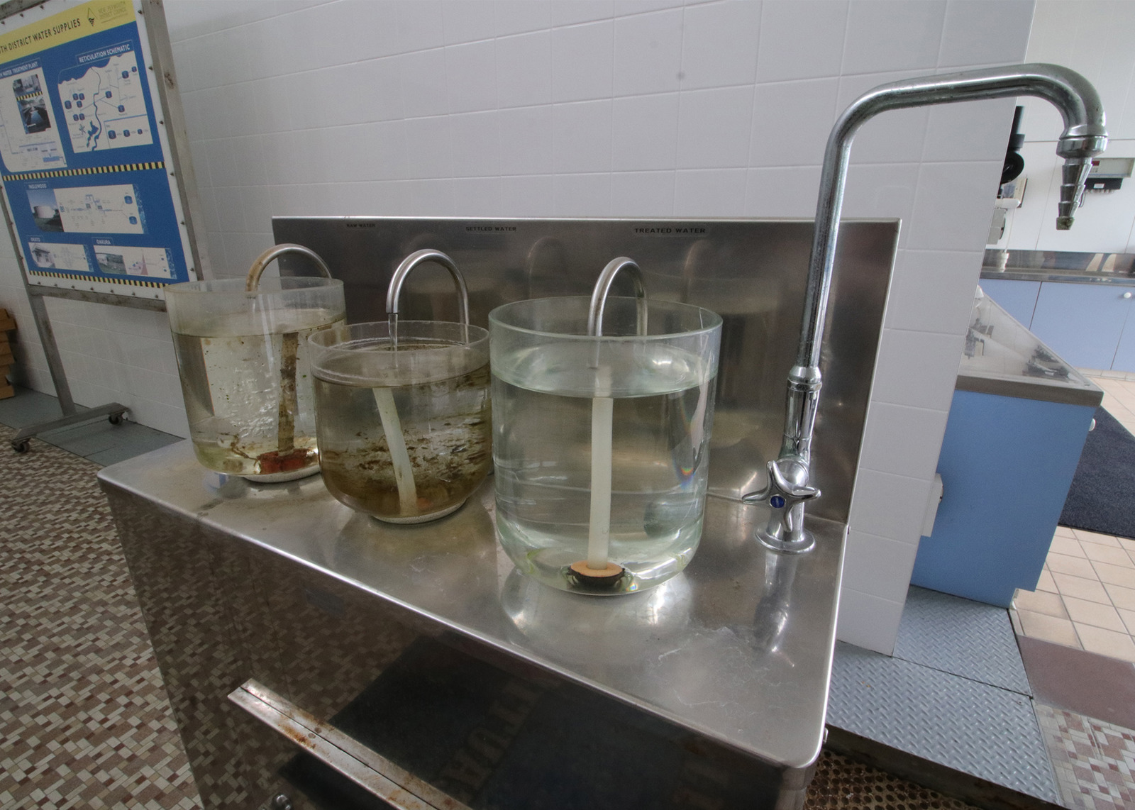 Water treatment plant.