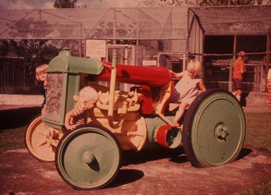 Tractor At Brooklands Zoo (1)