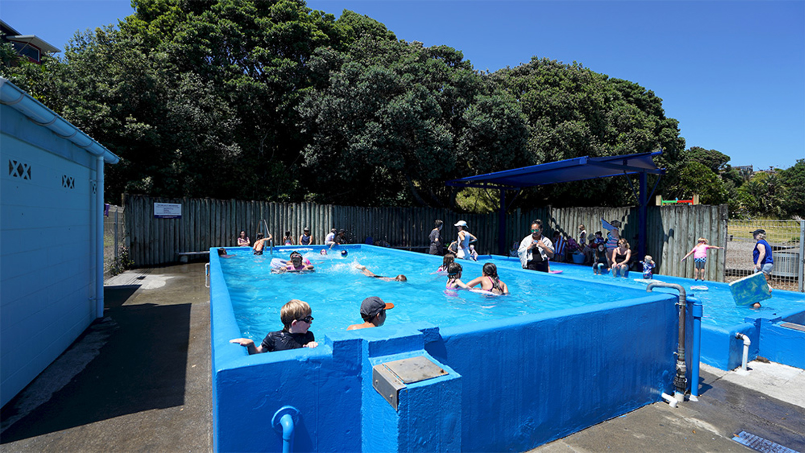 Fitzroy beach pool.