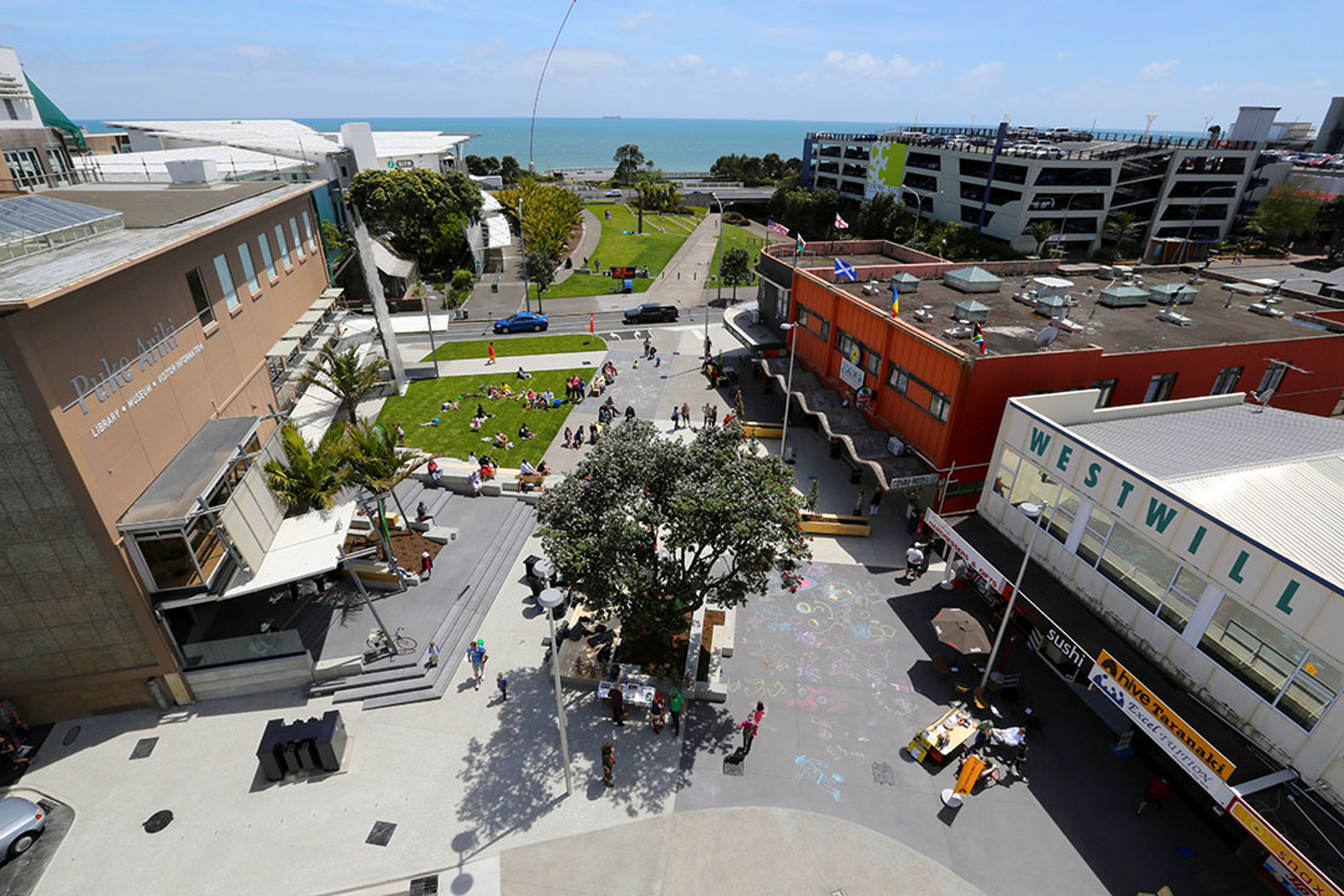 Brougham street after improvements