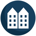 Thriving with residential living icon