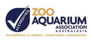 Zoo Aquarium Association Australasia Accredited Logo