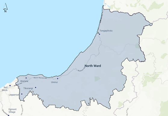 Elections 2022 North Ward Map