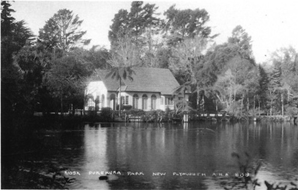 Pukekura Teahouse Circa 1931 Resized